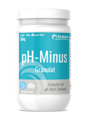 CLEAR pH-Minus Granulat 1,8kg, CL-1009